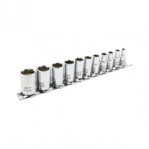 601113 11 PC. 1/4" DR METRIC SOCKET SET 6 PT.