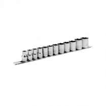 601224 12 PC. 3/8" Drive Metric Socket Set - 6 Point