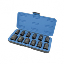 610308 12PC METRIC IMPACT SOCKET SET, 1/2" DRIVE