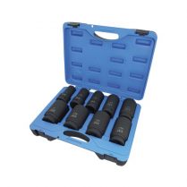 610503 9 PC 1" DR Deep S.A.E. Impact Socket Set - 6 Point