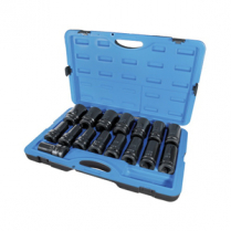 610508 16PC POWER SOCKET SET, 1" DRIVE