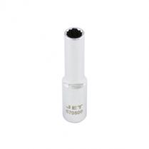 670806 DEEP SOCKET, 12 PT, 6MM, 1/4" DRIVE