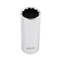 671817 DEEP SOCKET, 12 PT, 17MM, 3/8" DRIVE