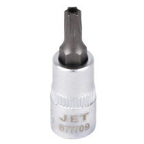 677707 TORX BIT SOCKET, T15TP, 1/4" DRIVE