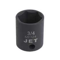 681124,  3/8" DRIVE 3/4" SHORT IMPACT SOCKET SAE