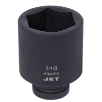684293 1" DR X 3-1/8" DEEP IMPACT SOCKET - 6 POINT