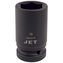 JET 1"-DR-X-19-MM-REGULAR-IMPACT-SOCKET---6-POINT