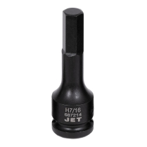 1/2" DR x 7 mm Impact Hex Bit