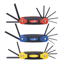 775160 FOLDING HEX & TORX KEY 24PK MET/SAE DISCONTINUED