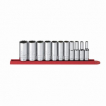 GEARWRENCH 3/8DR 12PT DEEP SOCKET 11PC SET