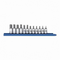 GEARWRENCH METRIC HEX SOCKET SET,3/8"DR,12 PCE