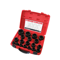IW-619S 19PC 3/4"Dr. 12pt. SAE Thin Wall Impact Skt Set 3/4~