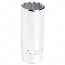 SOCKET 1-1/8"X /2" DR 12PT DP	