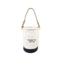 KUNY'S SW744 H.D. CANVAS BUCKET,LEATHER BOTTOM