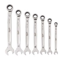 48-22-9506 7pc Ratcheting Combination Wrench Set - Metric