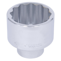 1" DR x 55 mm Regular Chrome Socket - 12 Point