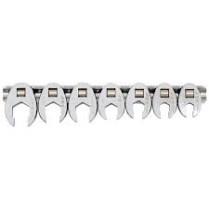 719112 FLARE NUT CROWFOOT 7PC 6P 3/8, 7/16, &frac12;, 9/16, 5/8,3/4