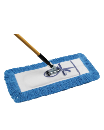 JM768, Dust Mop with Handle, Tie-On Style, Nylon, 36" L x 5"