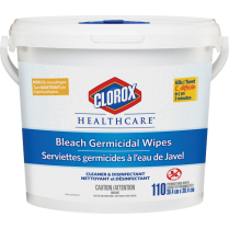 JO248 Healthcare&reg; Disinfecting Bleach Wipes, 110 Count