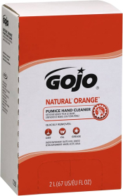 7255-04 Natural Orange Hand Cleaner, Pumice, 2 L, Refill
