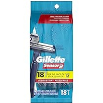 ?B005FVBCI8 Gillette Sensor2 Men's Disposable Razors 18/pk