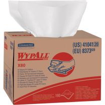 41044 X80 WYPALL WIPERS HEAVY DUTY CA/160 SHEETS JC107