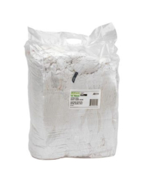 WIPECO BXW-10C WHITE COTTON RAGS 10LB