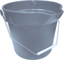9010GY 10 U.S. qt Heavy-Duty Pail, Grey
