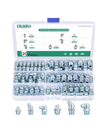 B0CZQP9L8R , Grease Fittings Assortment, 120PCS SAE Zerk