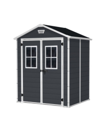 KETER 060-0309-4 Outdoor Storage Shed Grey, 6-ft x 5-ft