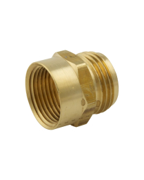PLUMBSHOP 063-0799-0 Brass Garden Hose Adapter, 3/4-in Male