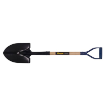 CHR2FD GARANT SHOVEL TEMPERED ROUND POINT D-GRIP WOOD HANDLE