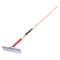 CCR14 GARANT LEVEL RAKE DOUBLE BACK 14 TINES 60" HANDLE