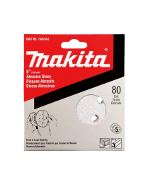 5" HOOK & LOOP 80 GRIT (5/PK) #794519-6