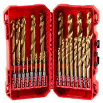 MIL 48-89-4861 SHOCKWAVE Titanium 25PC Metric Drill Bit Set
