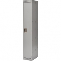 KLETON STEEL LOCKER,GREY,12" X 18" X 72"