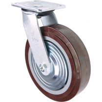 ML401 Caster, Swivel, 8" (203.2 mm), Polyurethane, 1000 lbs.