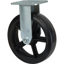 ML853 8" RIGID CASTER RUBBER