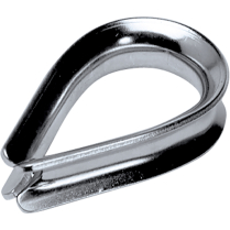 ANTZ-516 THIMBLE ZINC PLATED 5/16"