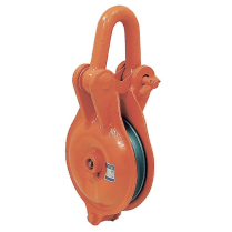 131108, 8" SINGLE SHEAVE PAINTED YARDING BLOCK