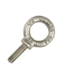 1/2" X 1-1/2" SS MACHINE EYE BOLT ,316SS