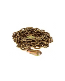 45881-11-20T, Load Binder Chain - 3/8" X 20' w/ Clevis Hooks