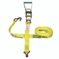 RATCHET STRAP 2" X 15' C/W WIRE HOOK