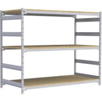 RL998 METALWARE STORAGE SHELVING, 3 SHELF 72"W X 32"D X 60"H
