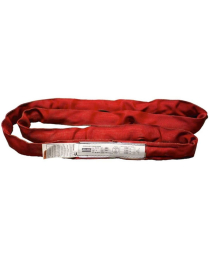 ROUND SLING,14,000 LBS,EYE/EYE,RED X 12'