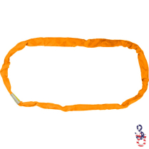 SL400 X 6' SLINGER POLYESTER ROUND SLING, ORANGE