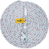 SSR100-50 DPLN ROPE 50' 5/8" B 2000161,THIMBLE ENDS CSA