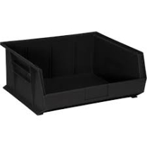 CC562 Bin, Bin, 16-1/2" W x 7" H x 14-3/4" D, Black