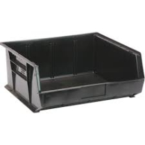 CC563 Bin, 11" W x 8" H x 16" D, Black
