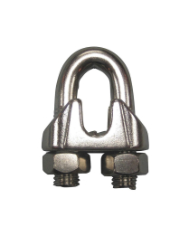 1/4" STAINLESS STEEL WIRE ROPE CLIP